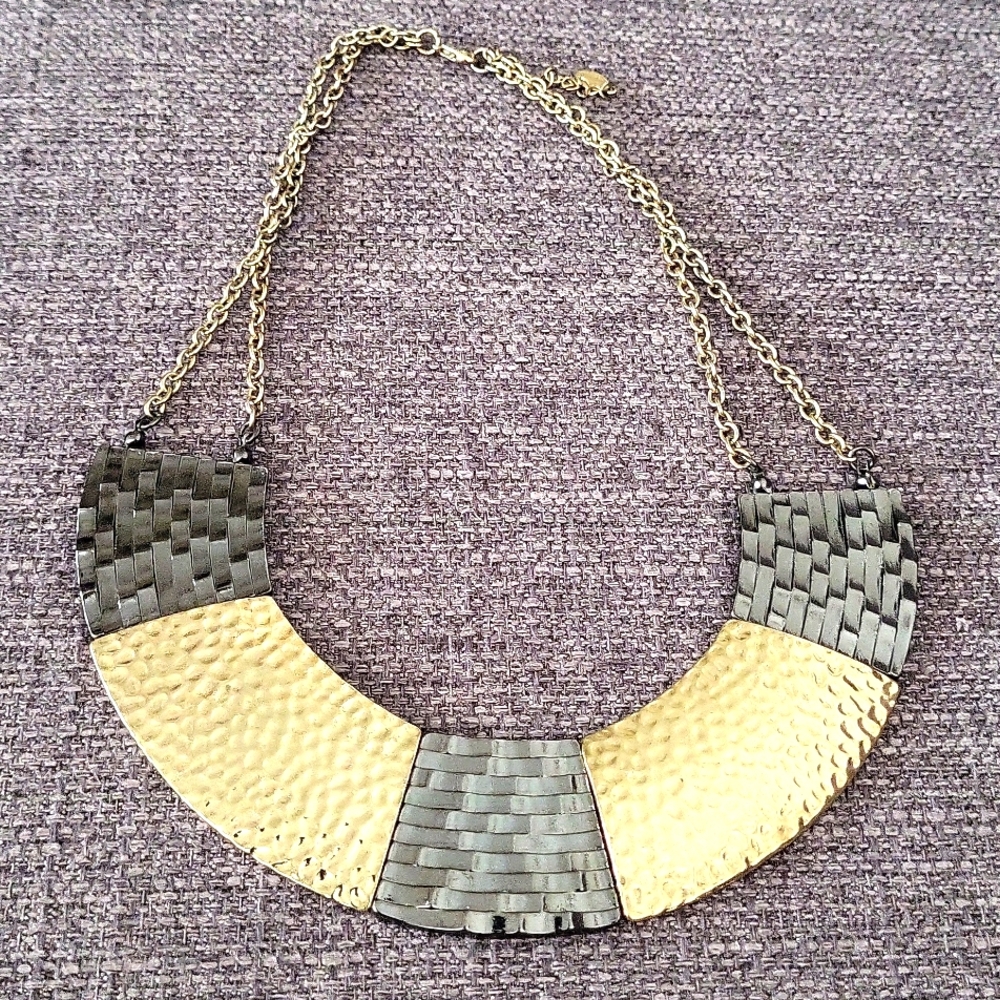 Necklace, mixed metal